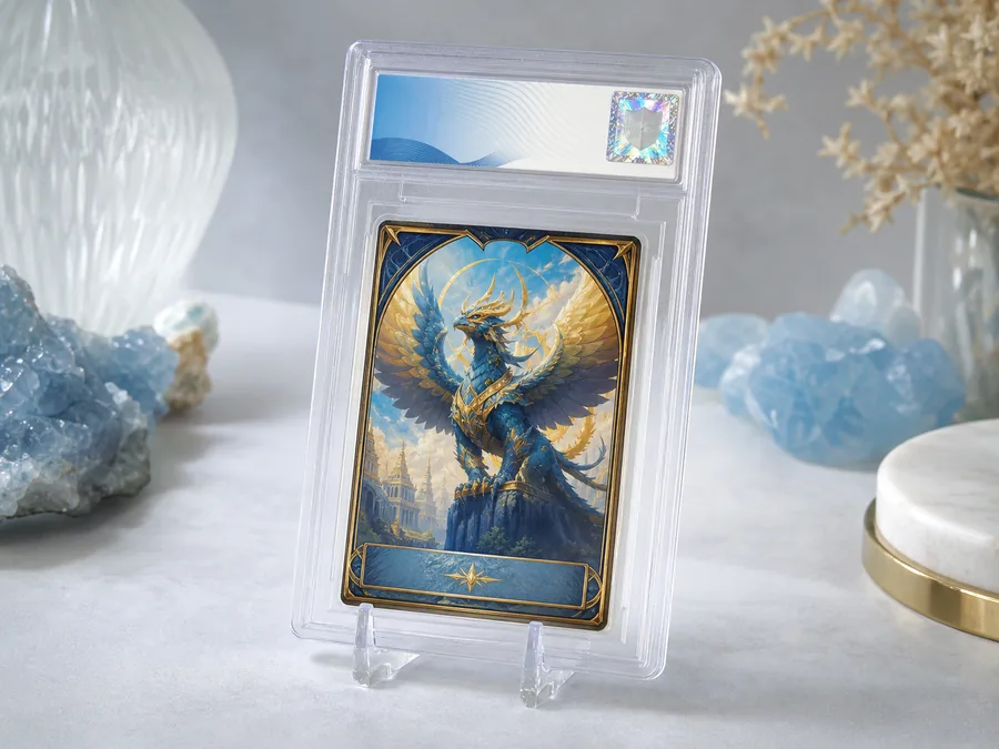 Graded sky-dragon card