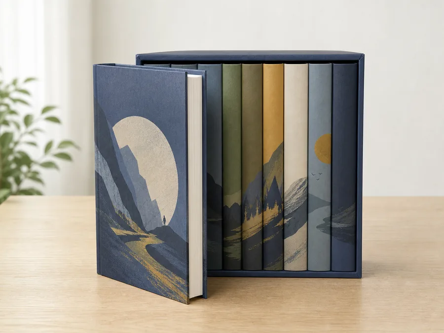 Eight-volume graphic novel box set